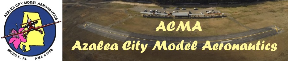 RC aircraft at ACMA field